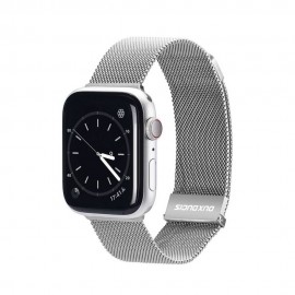 Strap Dux Ducis Milanese Series Apple Watch 38/40/41mm Silver