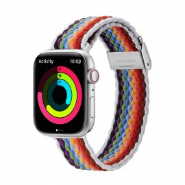 Strap Dux Ducis Mixture II Series Apple Watch 42/44/45/49mm Pale Stripes