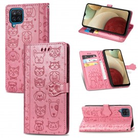 Kaardivahega mobiiliümbris Cat-Dog Samsung A165 A16 4G/A166 A16 5G pink