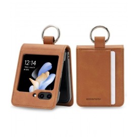 Case Mercury Basic Diary Samsung F741 Z Flip6 brown