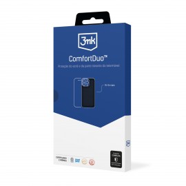 Case and protective glass set 3mk ComfortDuo Matt Black Apple iPhone 15