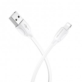 USB cable Borofone BX19 USB-A to Lightning 1.0m white