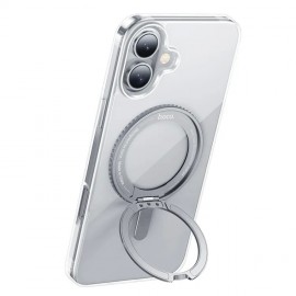 Case Hoco Magnetic Stand 2in1 Apple iPhone 16 transparent