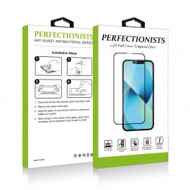 Kaisteklaas 2.5D Perfectionists telefonile Samsung A36 5G, musta äärtega