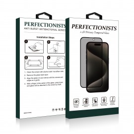 Tempered glass 2.5D Privacy Perfectionists Samsung A566 A56 5G black