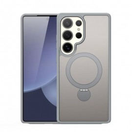 Case Dux Ducis Yind With Magnetic Stand for Samsung S938 S25 Ultra grey