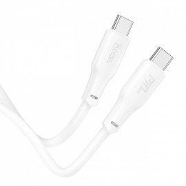 USB cable Hoco X93 240W USB-C to USB-C 2.0m white