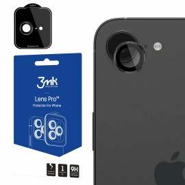 Tempered glass for camera 3mk Lens Pro Apple iPhone 16e black