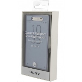 Sony Xperia X Compact originaal kaaned Style Cover Touch, valge (SCTF20)