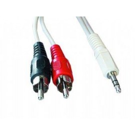 CABLE AUDIO 3.5MM-2PHONO 5M/CCA-458-5M GEMBIRD