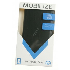 Samsung Galaxy A21S Mobilize kaitseümbris kaanega, must 