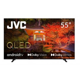 TV Set|JVC|55"|4K/Smart|QLED|3840x2160|Wireless LAN|Bluetooth|Android TV|LT-55VAQ330P