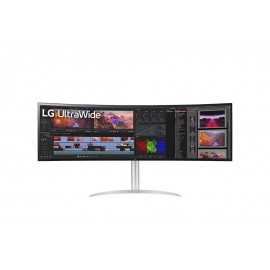 LCD Monitor|LG|49WQ95C-W|49"|Curved|Panel IPS|5120x1440|32:9|Matte|5 ms|Speakers|Swivel|Height adjustable|Tilt|49WQ95C-W