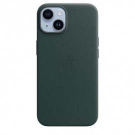Apple iPhone 14 Leather Case with MagSafe Forest Green