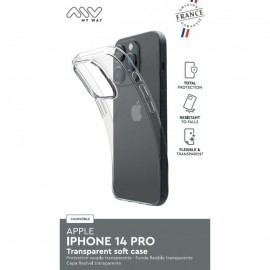 Apple iPhone 14 Pro France Soft Cover By My Way Transparent
