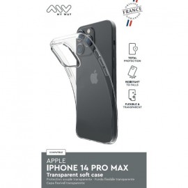 Apple iPhone 14 Pro Max France Soft Cover By My Way Transparent