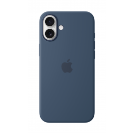 Apple iPhone 16 Plus Silicone Case with MagSafe Denim