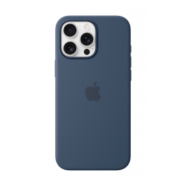 Apple iPhone 16 Pro Max Silicone Case with MagSafe Denim