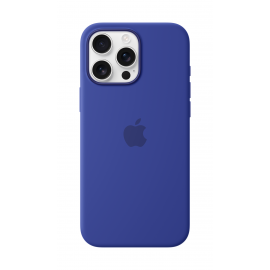 Apple iPhone 16 Pro Max Silicone Case with MagSafe Ultramarine
