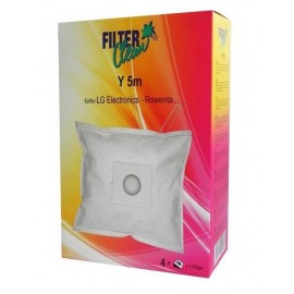 Y5M Tolmukotid 4tk + filter FL0031-K tolmuimejale LG / ROWENTA ja teiste mudelitele 