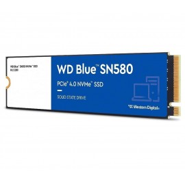 SSD|WESTERN DIGITAL|Blue SN580|2TB|M.2|PCIe Gen4|NVMe|TLC|Write speed 4150 MBytes/sec|Read speed 4150 MBytes/sec|2.38mm|TBW 900 TB|MTBF 1500000 hours|WDS200T3B0E