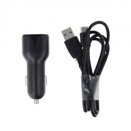 Car Charger MXCC-01 1xUSB 2.1A + Type-C Cable By Maxlife Black