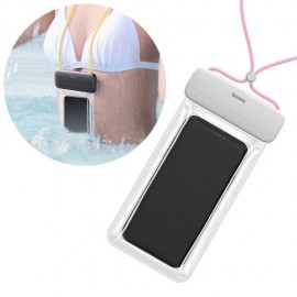 Baseus Veekindel telefoniümbris IPX8 7,2'' roosa / Baseus Waterproof phone Case IPX8 7,2'' pink