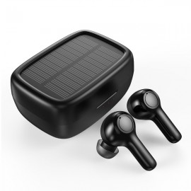 Päikesepaneeliga juhtmevabad kõrvaklapid/ Wireless headphones with solar panel 