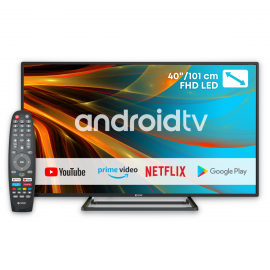 eSTAR Android TV 40"/101cm 2K FHD LEDTV40A2T2 Black