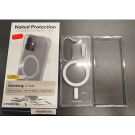 Magsafe silikoon tagakaas Samsung Galaxy Z Fold 6, läbipaistev