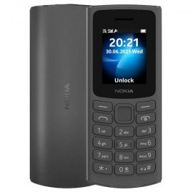 NOKIA 105 4G Dual SIM Mobiiltelefon BLACK