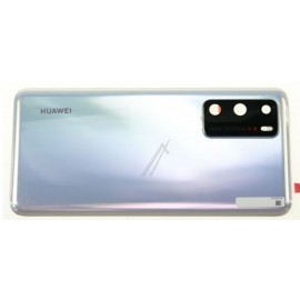 Huawei P40 (ANA-LNX9, ANA-LX4) originaal tagakaas / tagaklaas(akukaas), valge (Ice White) 02353MGE