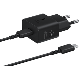 Samsung 25W Power Adapter Type-C (with cable) Black
