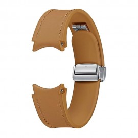 Samsung Galaxy D-Buckle Hybrid Eco-Leather Band (Normal, M/L) Camel