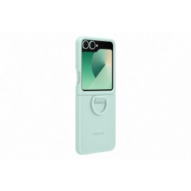Samsung Galaxy Flip6 Silicone Case with Ring Mint