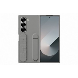 Samsung Galaxy Fold6 Standing Cover with Strap Gray