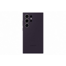 Samsung Galaxy S24 Ultra Silicone Cover Dark Violet