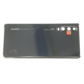 Huawei P30 (ELE-L29) tagaklaas - akukaas, must - Black