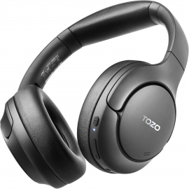 TOZO H10 Bluetooth Over-Ear Headphones Black
